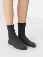 Угольный носки женские теплые из ангоры, OSKO