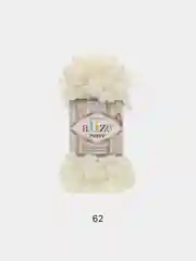 Кремовый пряжа Alize puffy петельки