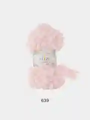 Карамельный пряжа Alize puffy петельки