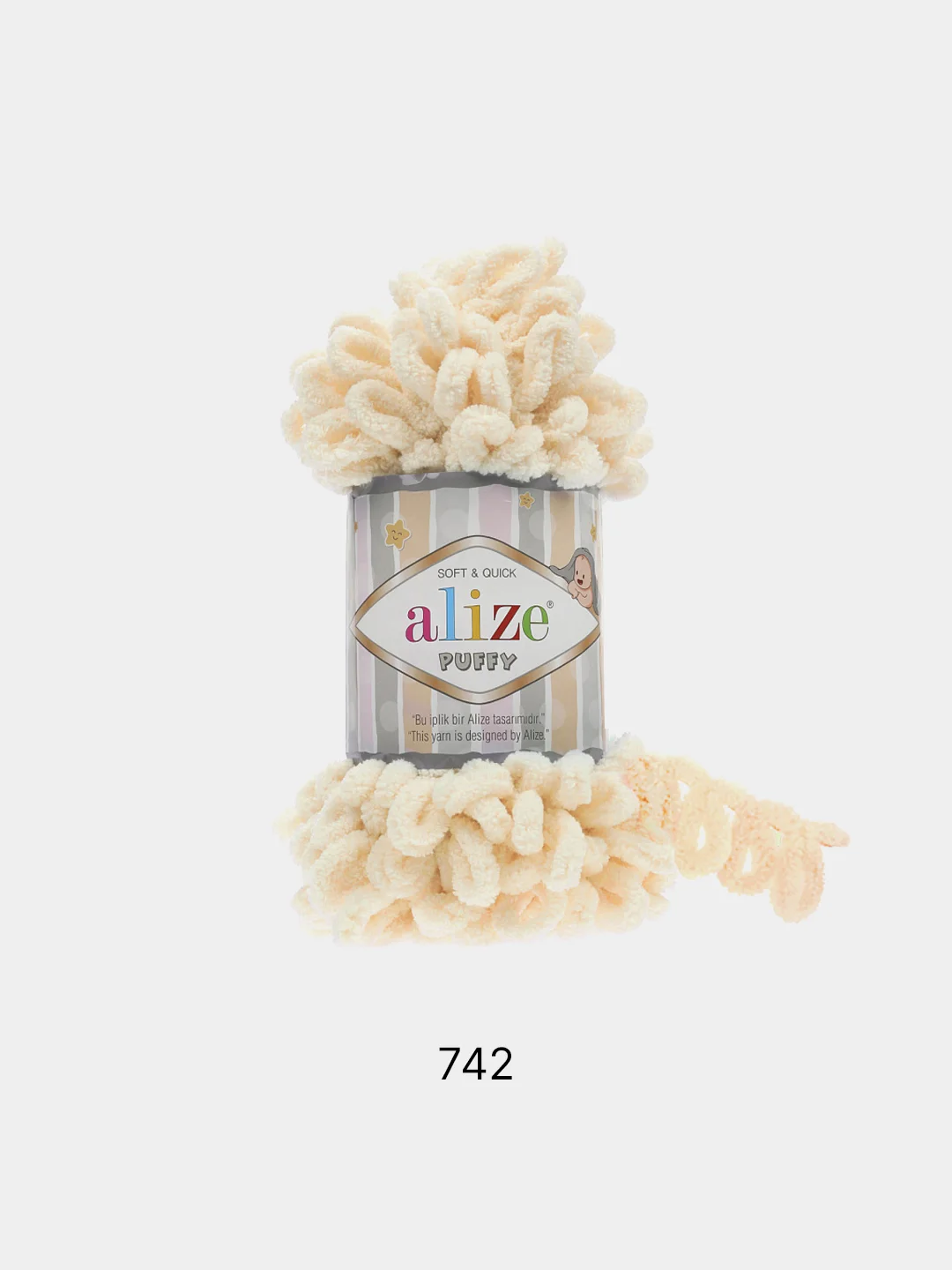 Индиго пряжа Alize puffy петельки