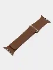 Бежевый меланж ремешок кожаный для Apple Watch 38/40mm, 42/44mm.