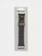 Угольный ремешок кожаный для Apple Watch 38/40mm, 42/44mm.