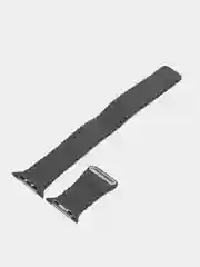 Угольный ремешок кожаный для Apple Watch 38/40mm, 42/44mm.