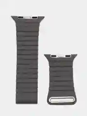 Угольный ремешок кожаный для Apple Watch 38/40mm, 42/44mm.