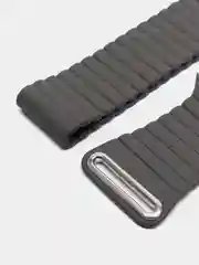 Угольный ремешок кожаный для Apple Watch 38/40mm, 42/44mm.