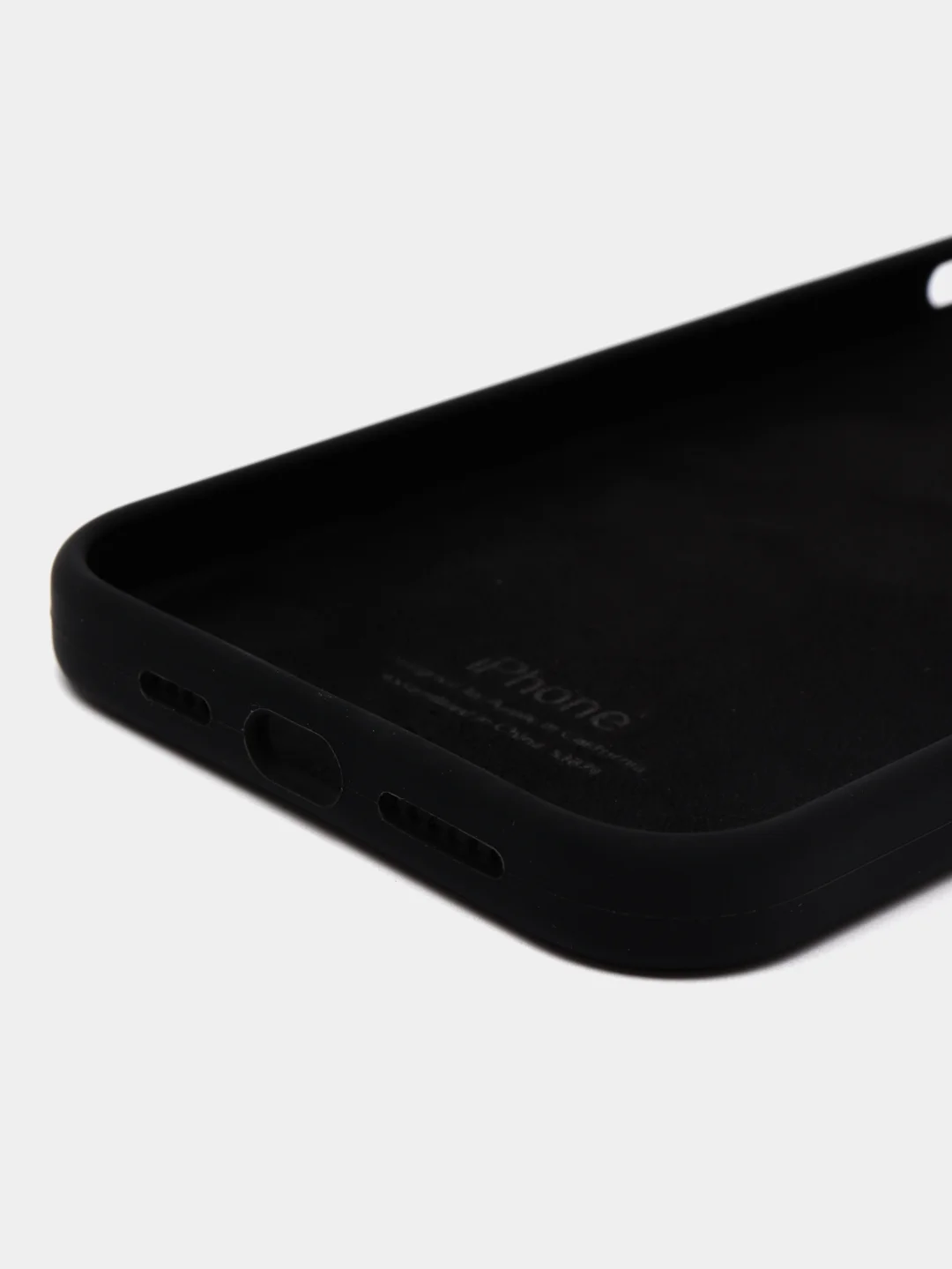 Черный чехол Apple Silicone Case для iPhone 11,XR,7,8,12,12 Pro,11 Pro,XS,X,8+,7+,SE 2020,6s,6