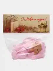 Розовый мыло ручной работы "Малыш в пижаме зайчика"