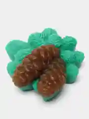 Сувенирное мыло "Шишки на ёлке", ручной работы, с хвойным ароматом