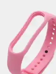 Розовый ремешок силиконовый для Xiaomi Mi Band 7 / Xiaomi Mi Band 8