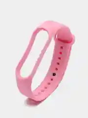 Розовый ремешок силиконовый для Xiaomi Mi Band 7 / Xiaomi Mi Band 8