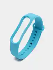 Голубой ремешок силиконовый для Xiaomi Mi Band 7 / Xiaomi Mi Band 8