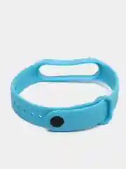 Голубой ремешок силиконовый для Xiaomi Mi Band 7 / Xiaomi Mi Band 8