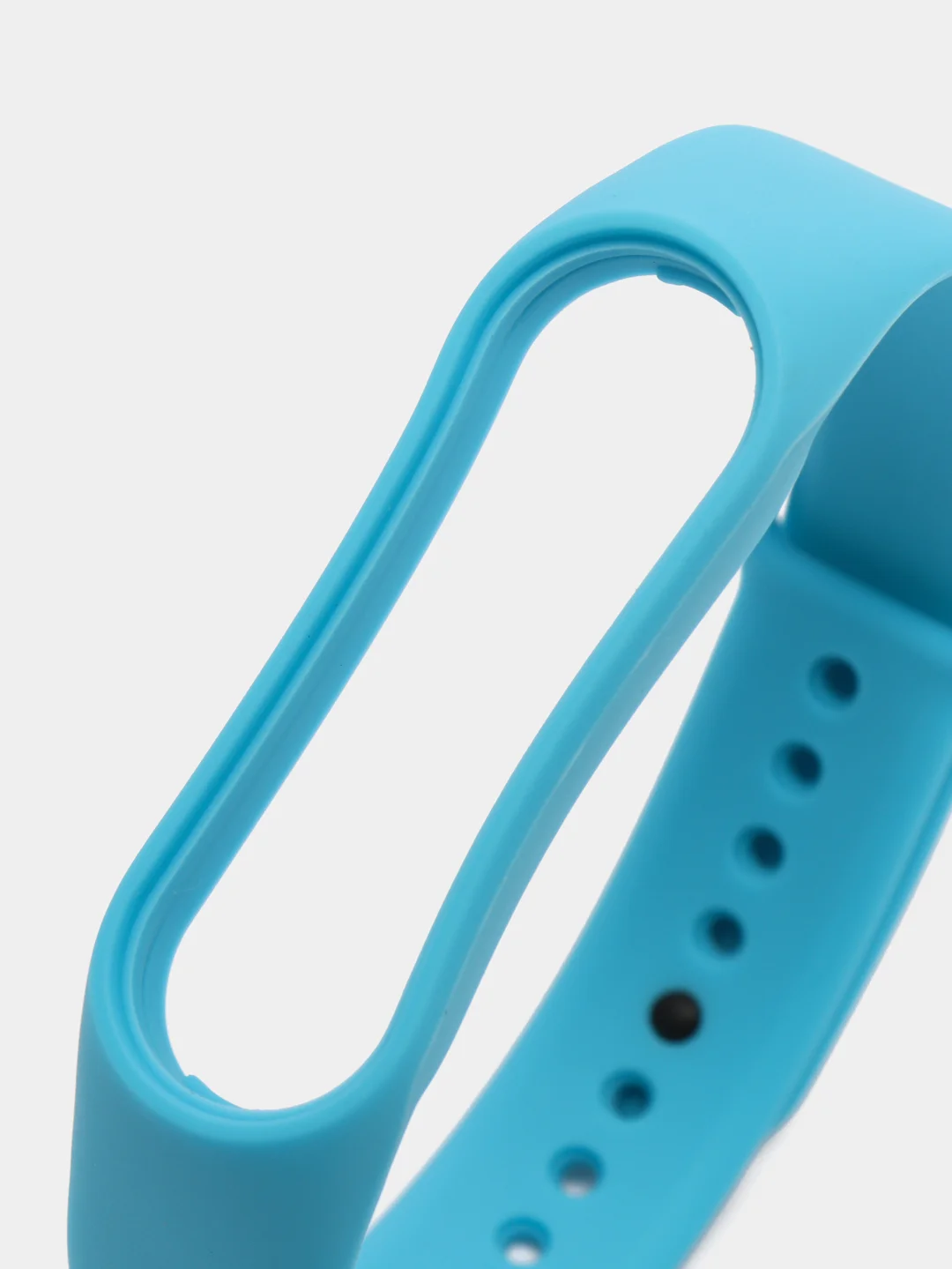 Голубой ремешок силиконовый для Xiaomi Mi Band 7 / Xiaomi Mi Band 8