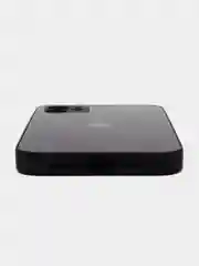 Черный чехол силиконовый со стеклянной панелью для iPhone 11