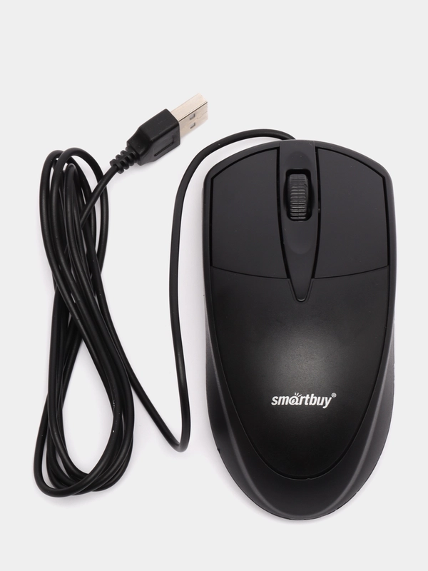 Мышь проводная компьютерная 1500 dpi, Smartbuy One SBM-215-K