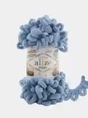 Светло-бежевый пряжа Alize puffy петельки