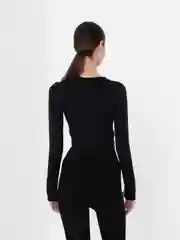 Черный рашгард для спорта,фитнеса женский