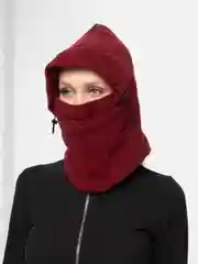 Багровый балаклава флисовая