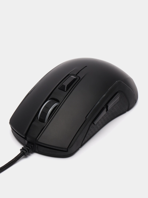 Мышь компьютерная игровая Harper Gaming Kickback GM-P05, с RGB подсветкой, soft-touch