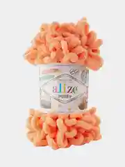 Алый пряжа Alize puffy петельки