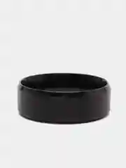 Серебряный кольцо стальное, 8 мм