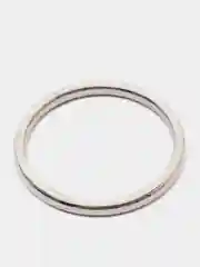 Серебряный кольцо тонкое, 2 мм