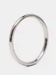 Серебряный кольцо тонкое, 2 мм