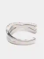 Золотой каффы серьги "Infinity", серьги женские, со стразами, регулируемый размер, бижутерия
