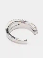 Золотой каффы серьги "Infinity", серьги женские, со стразами, регулируемый размер, бижутерия