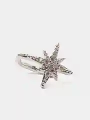 Золотой каффы серьги "Star", блестящие, серьги женские каффы без прокола бижутерия