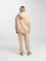 Пудровый спортивный костюм, женский, с начесом