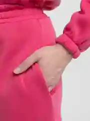 Розовый комбинезон женский