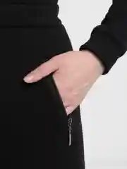 Черный комбинезон женский