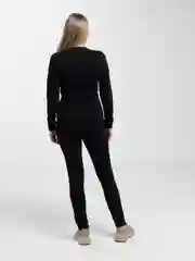 Черный комбинезон женский