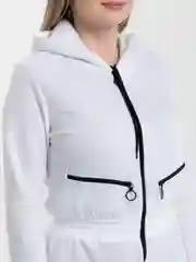Белый комбинезон женский
