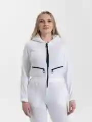 Белый комбинезон женский