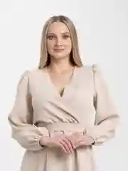 Молочный платье женское, с длинными рукавами и поясом, праздничное