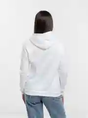 Белый худи женское, базовое