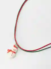 Белый новогодняя подвеска для девочки "Снеговик", "Ёлочка", "Леденец"