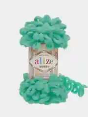 Морской пряжа Alize Puffy петельки
