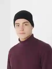 Черный шапка мужская / Шапка бини / Зимняя шапка