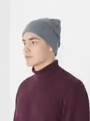 Серый меланж шапка зимняя Алга
