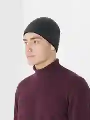 Серый мужская шапка