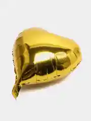 Золотой воздушный шар фольгированный, воздушный шар в форме сердца, день святого Валентина45 см