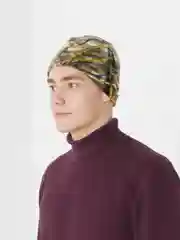 Флисовая комуфлированная шапка