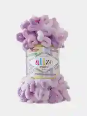 Бронзовый пряжа Alize Puffy петельки