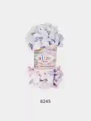 Приглушённый хаки пряжа Alize Puffy петельки