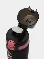 Розовый спортивная бутылка для воды,с трубочкой,  550 мл