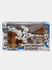 Интерактивная детская игрушка-робот Зауролоф "Динозавр" на батарейках, в коробке
