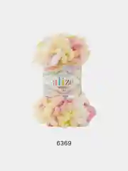 Алый пряжа Alize Puffy петельки